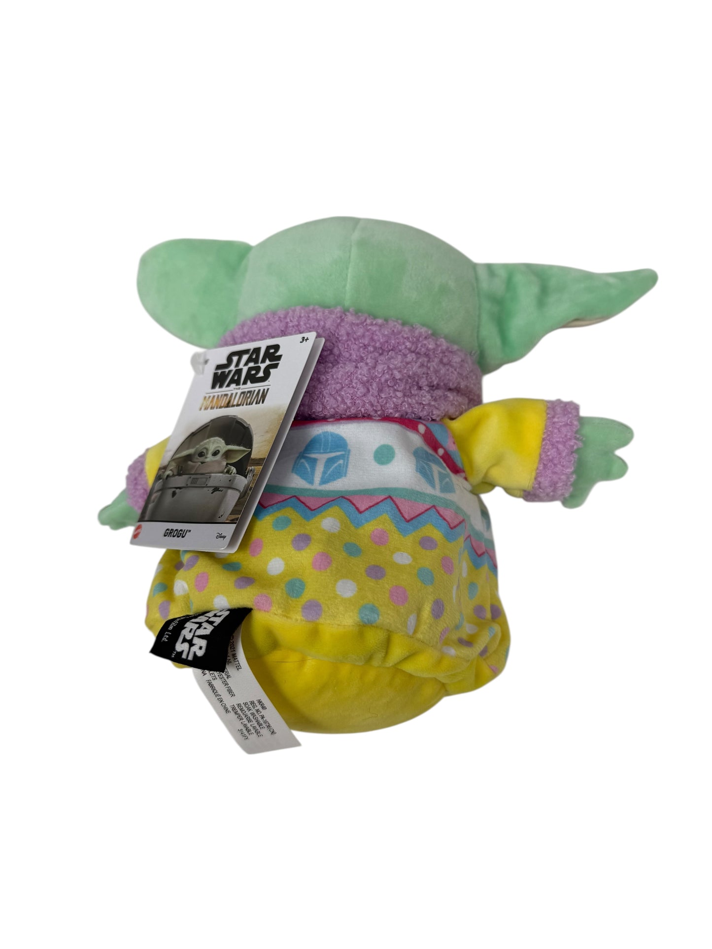 Disney Mattel Star Wars Mandalorian Grogu 8" Plush Easter Spring