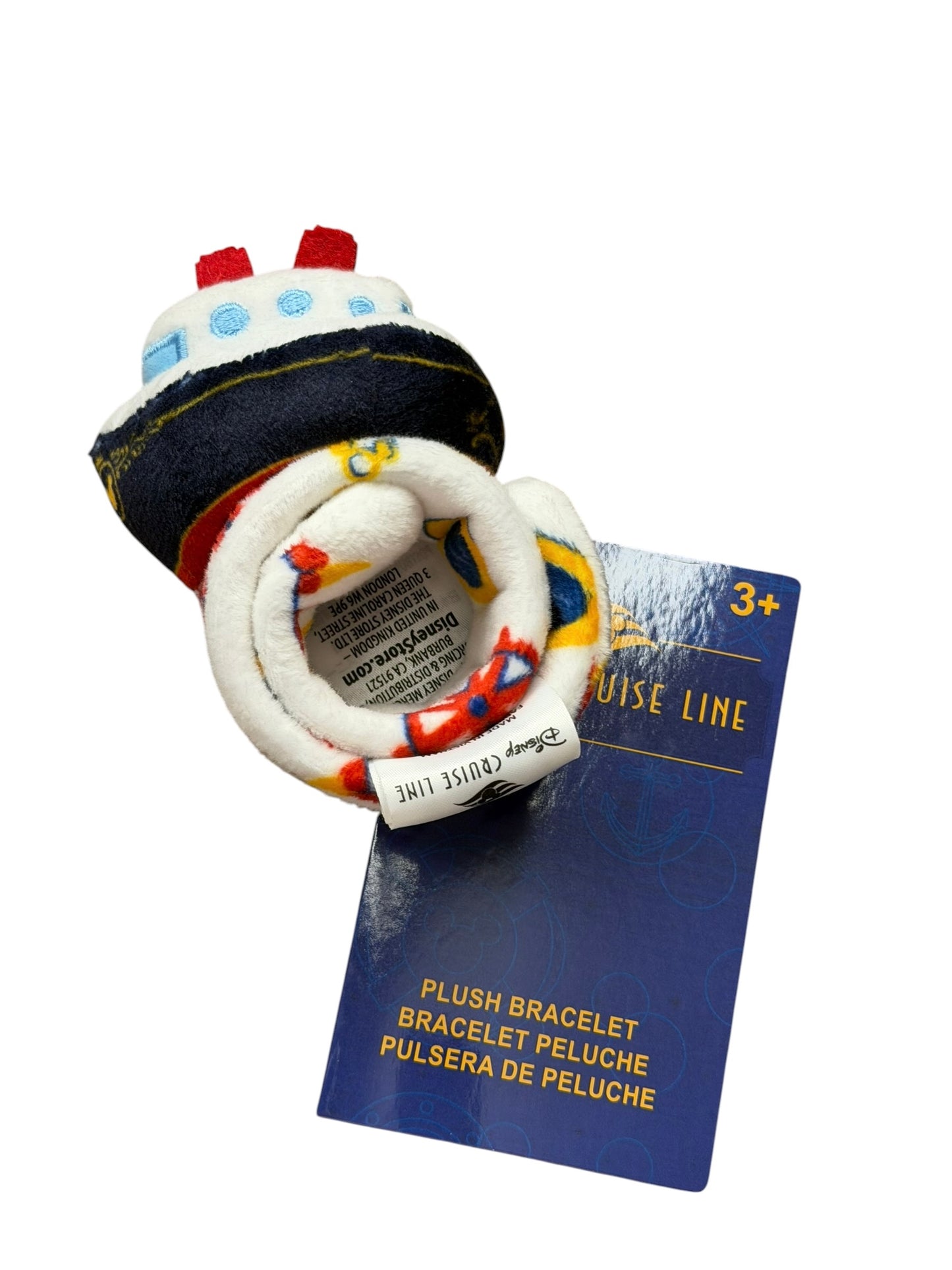 Disney Cruise Line Ship Plush Bracelet