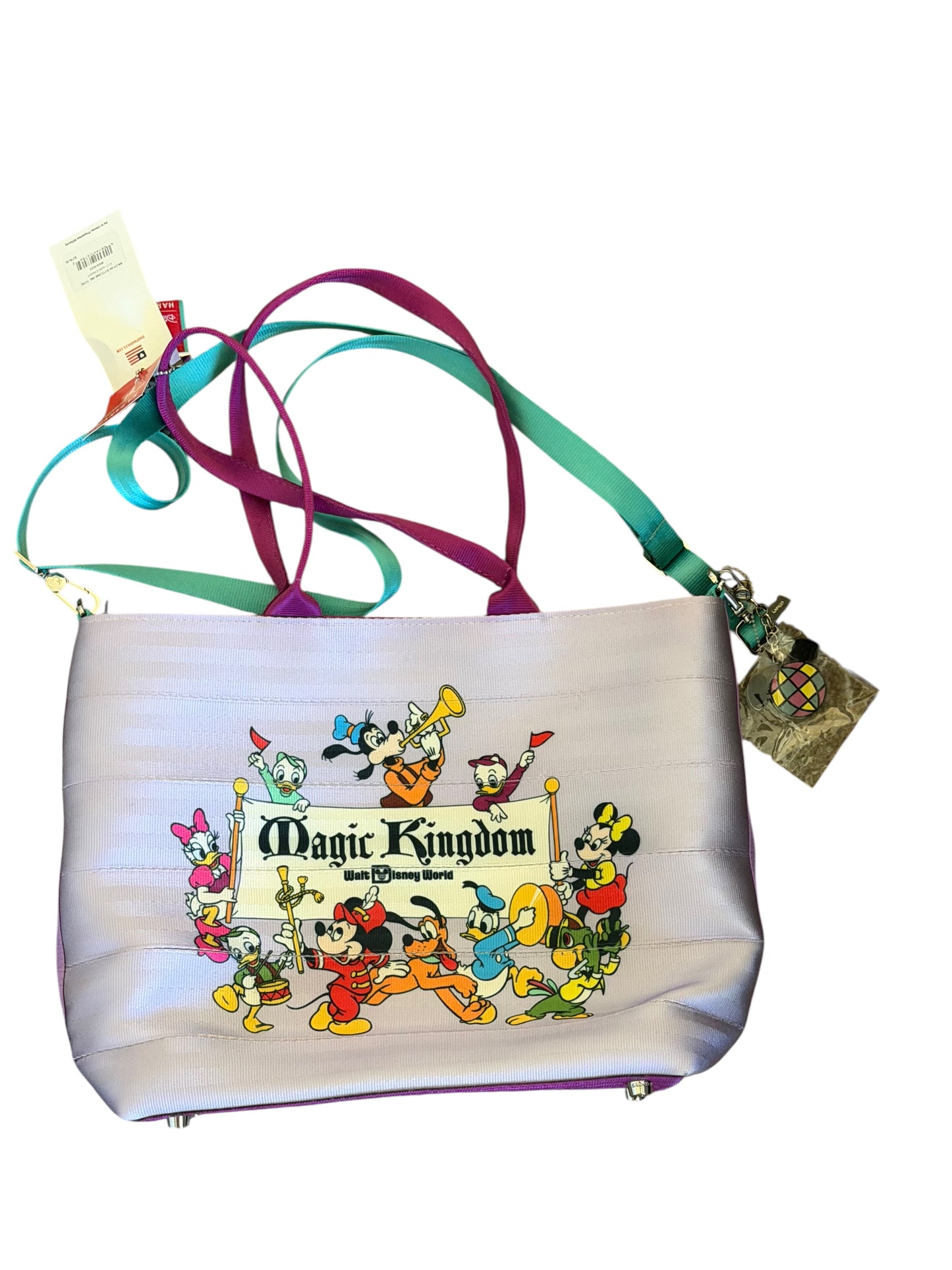 Walt Disney World Magic Kingdom Harvey’s Tote Bag Purse