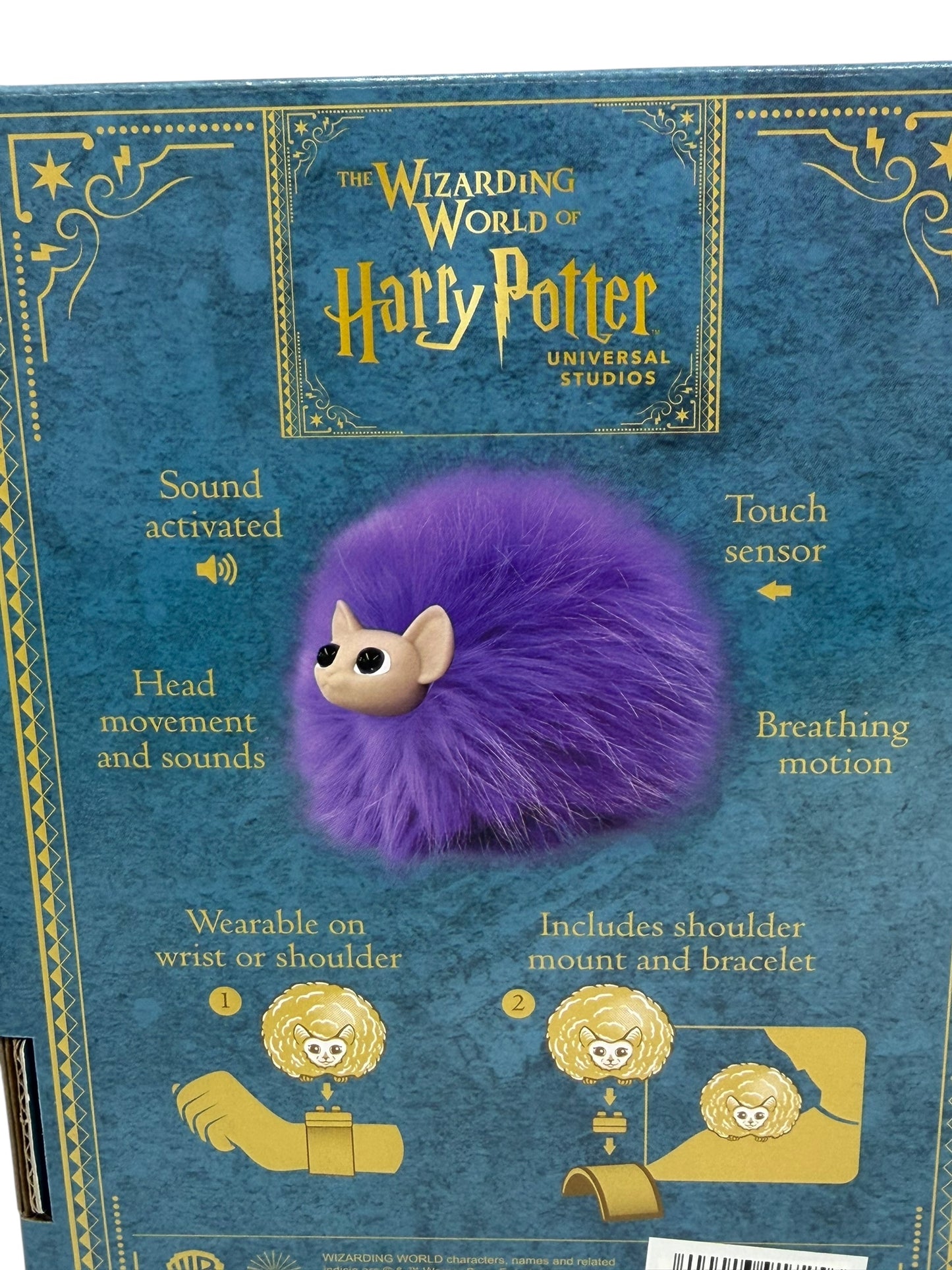 Universal Studios Harry Potter Pygmy Puff Interactive Wearable Shoulder or Wrist Pal