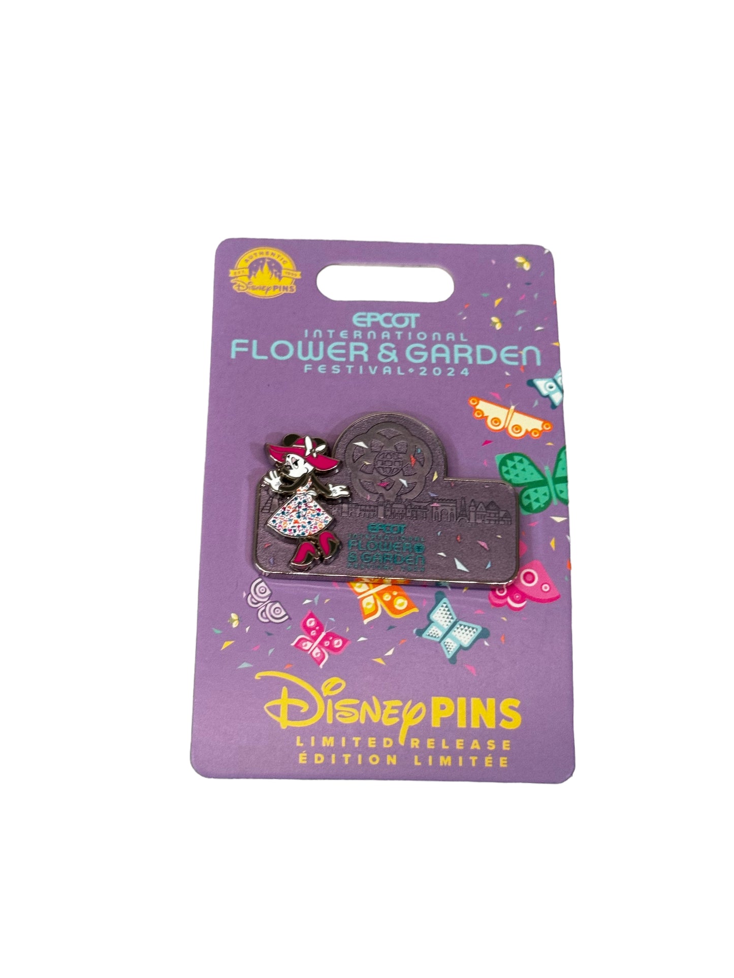 Disney Epcot Flower & Garden 2024 Minnie Pin