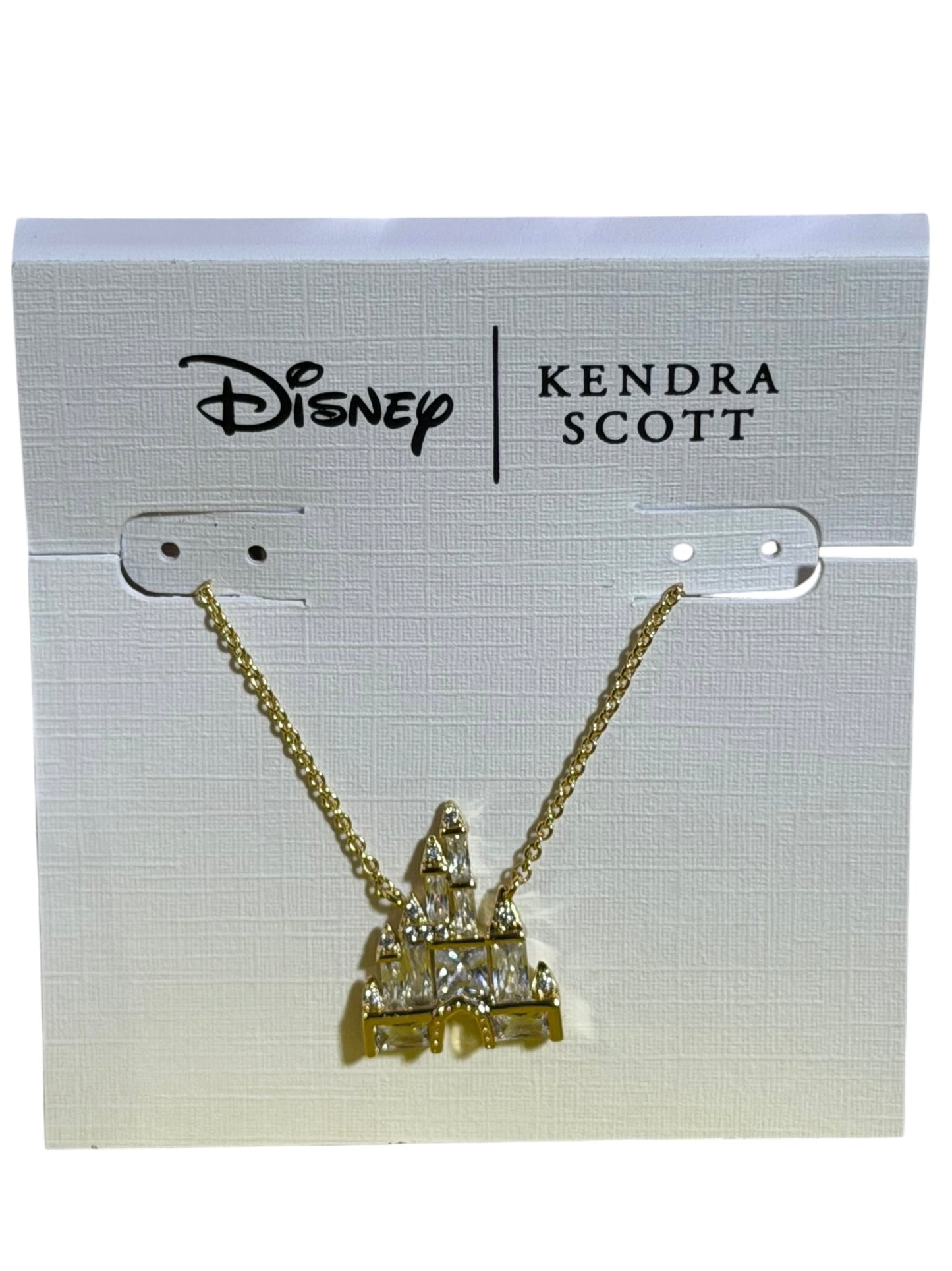 Disney Parks Castle Gold Necklace Kendra Scott