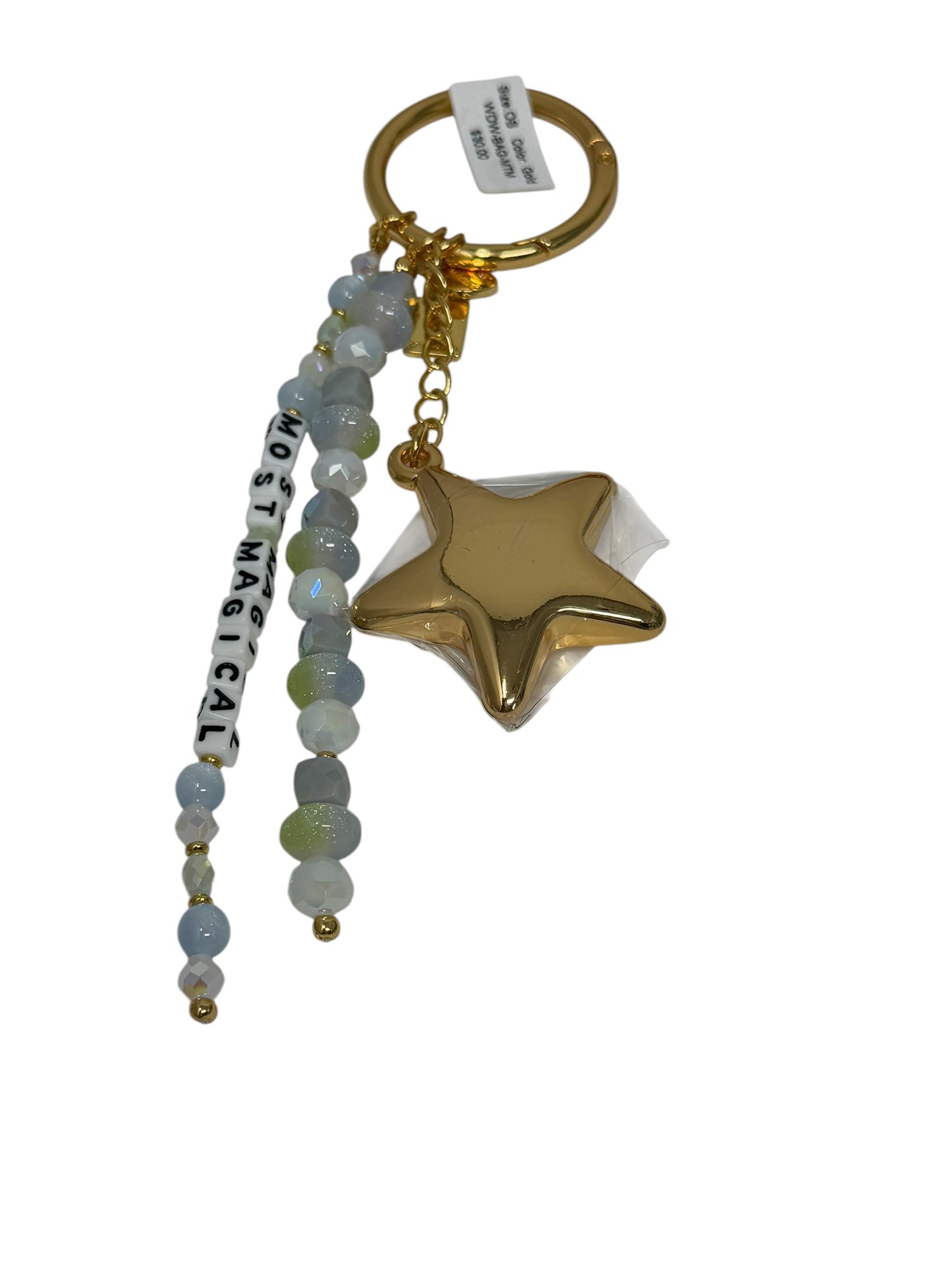 Disney Little Words Project Bag Charm-Most Magical Star