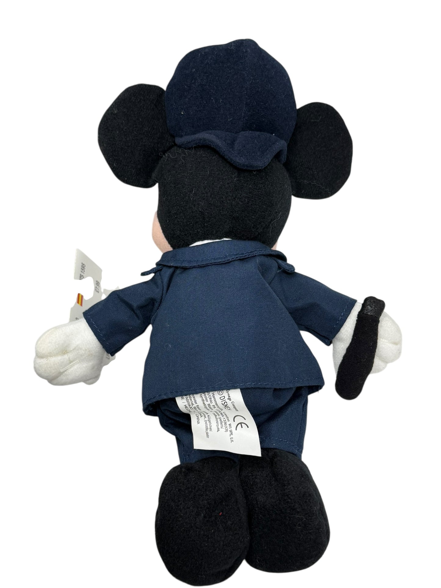 Disney Store Mickey Bobby Policeman Plush-Vintage