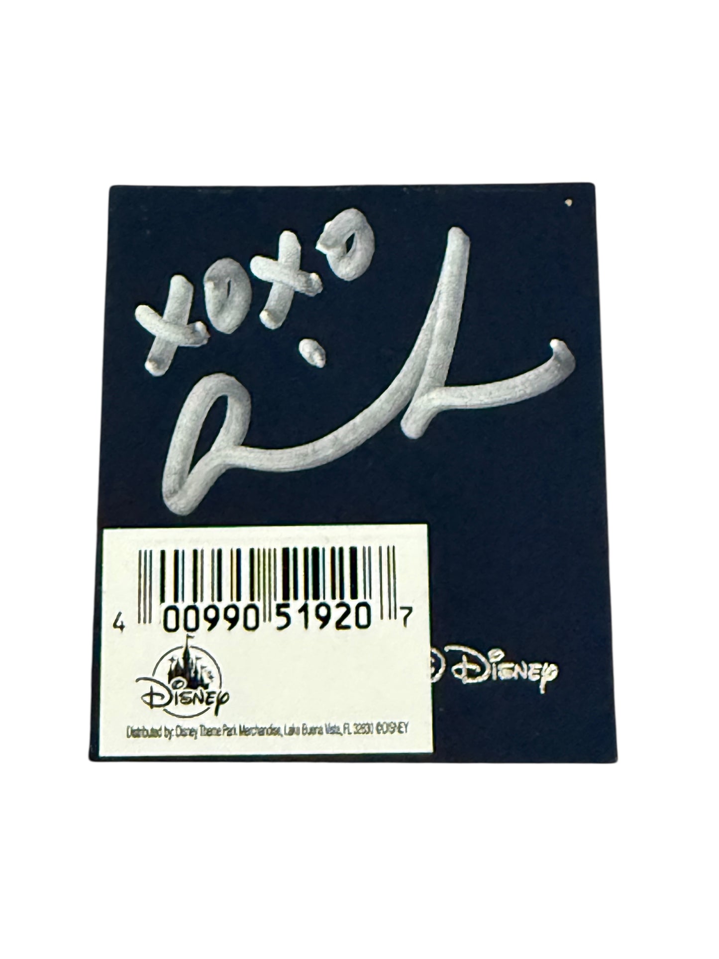 Walt Disney World Logo Mickey Icon Necklace Signed - Crislu