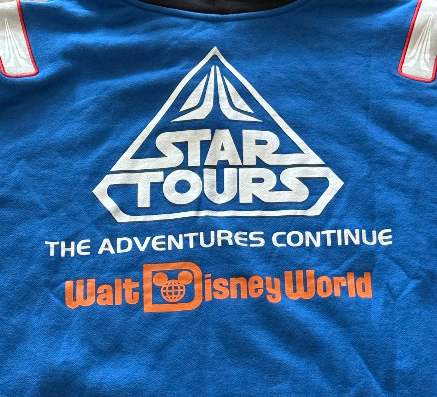 Disney Parks Star Tours Zip Up Hoodie Cosplay