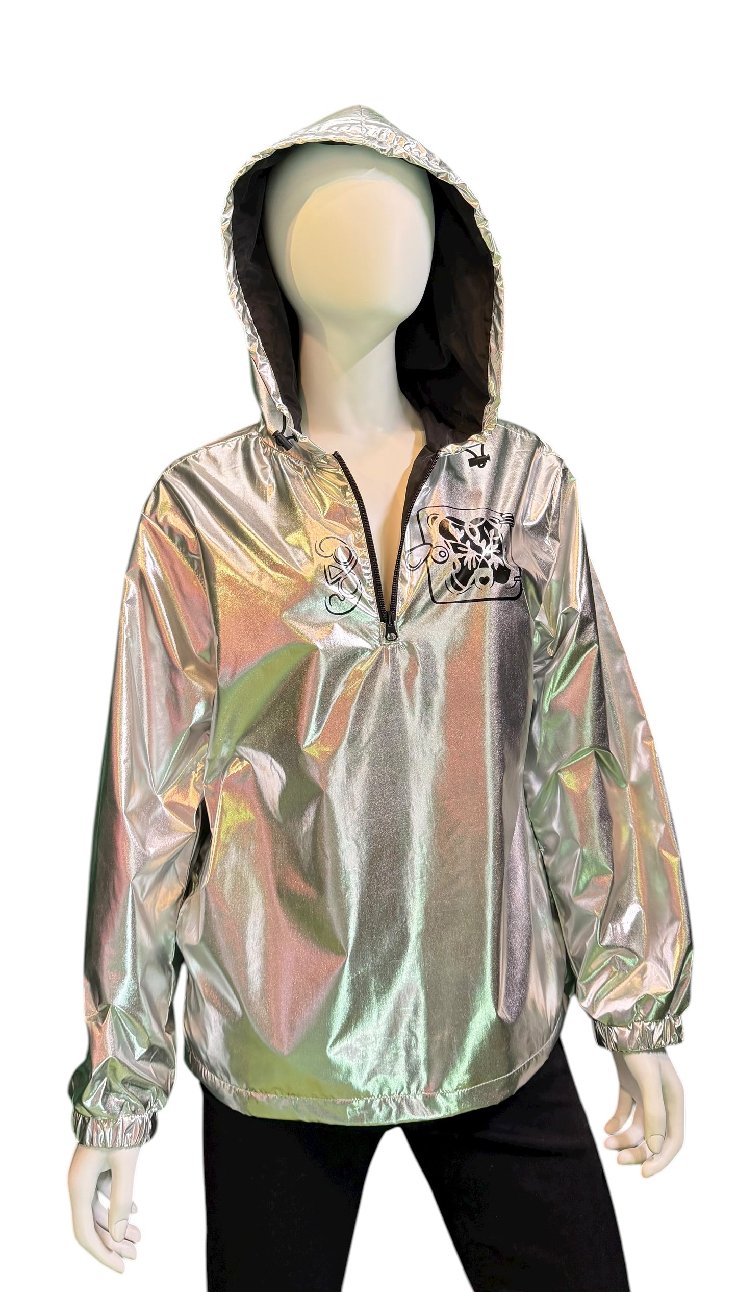 Universal Studios Wicked for Good Tin Man Silver Hoodie