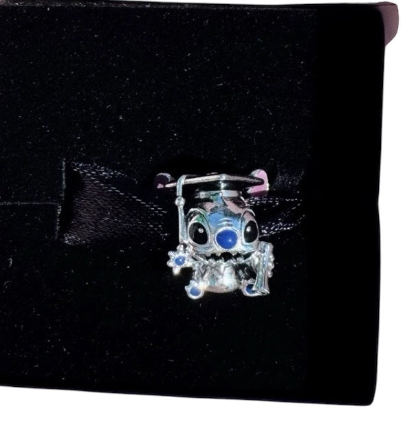 Disney Stitch Graduation Pandora Charm