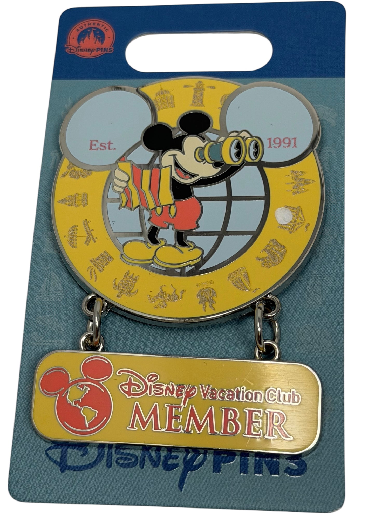 Disney Vacation Club Member Mickey Pin DVC