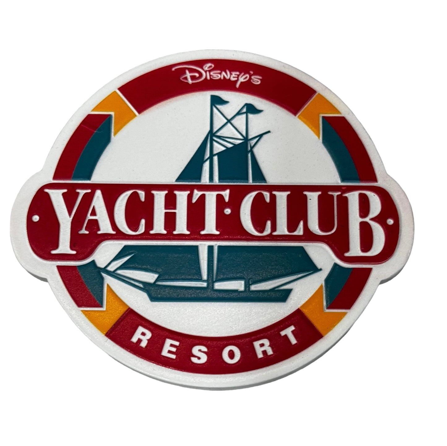 Disney Yacht Club Resort Ceramic Magnet