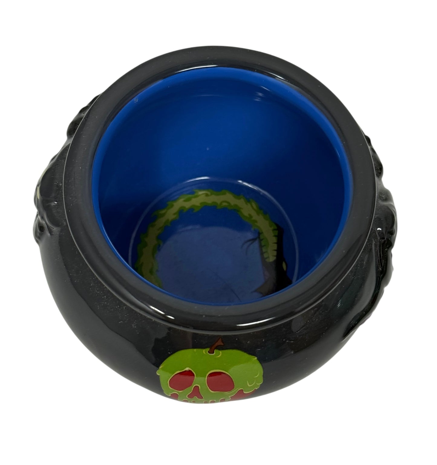 Disney Villains Trinket Snack Bowl-Maleficent, Poison Apple, Hook, Dragon