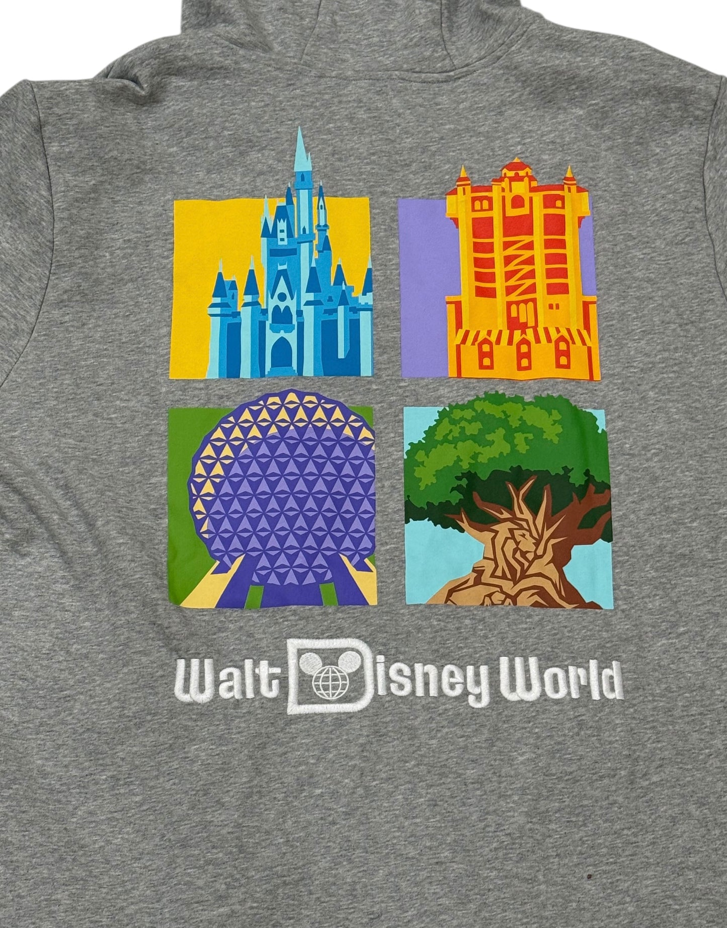 Walt Disney World 4 Parks Zip Up Hoodie