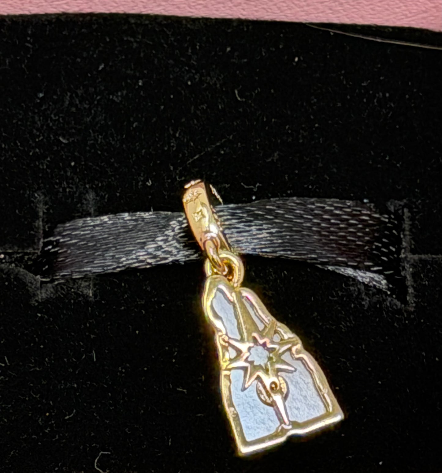 Disneyland Castle Opal Pandora Dangle Charm