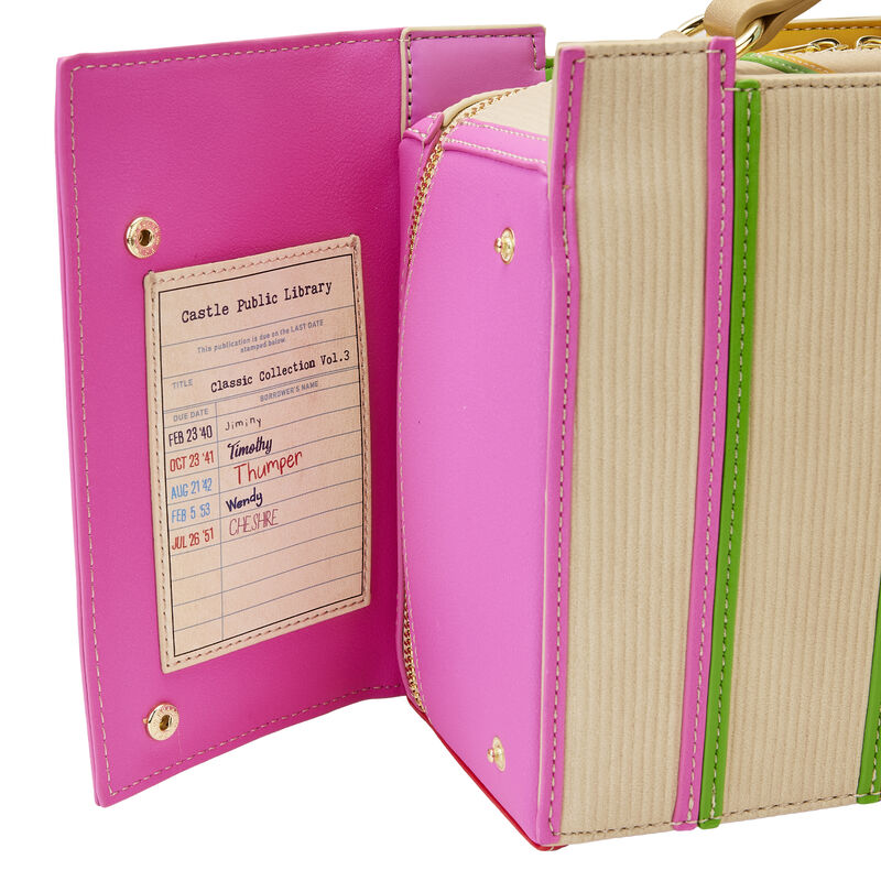 Disney Classic Books Stitch Shoppe Loungefly Crossbody Bag