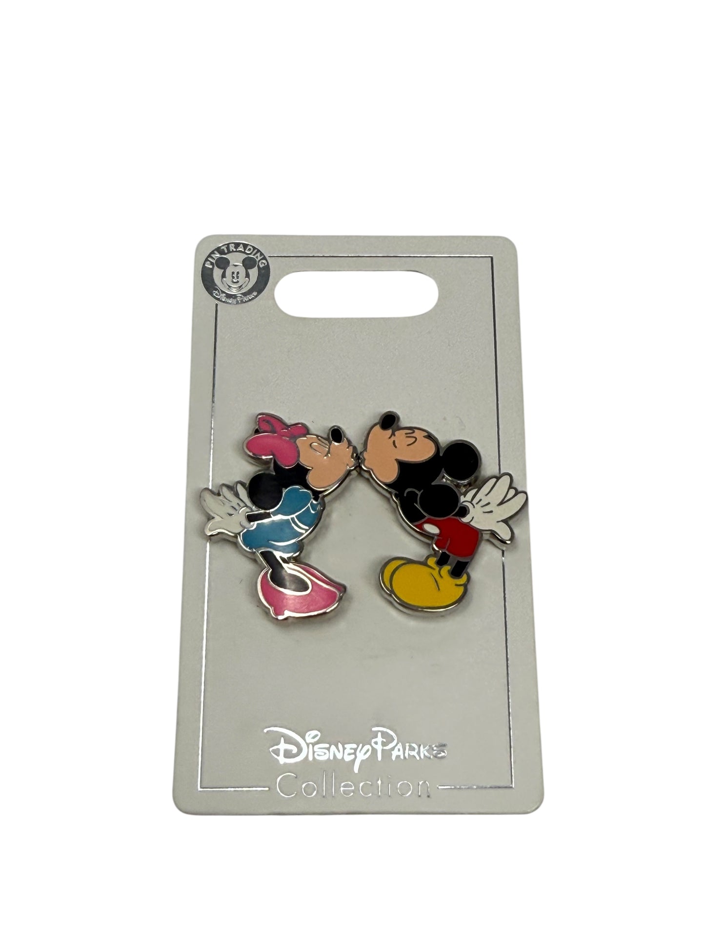 Disney Mickey & Minnie Kissing Pin