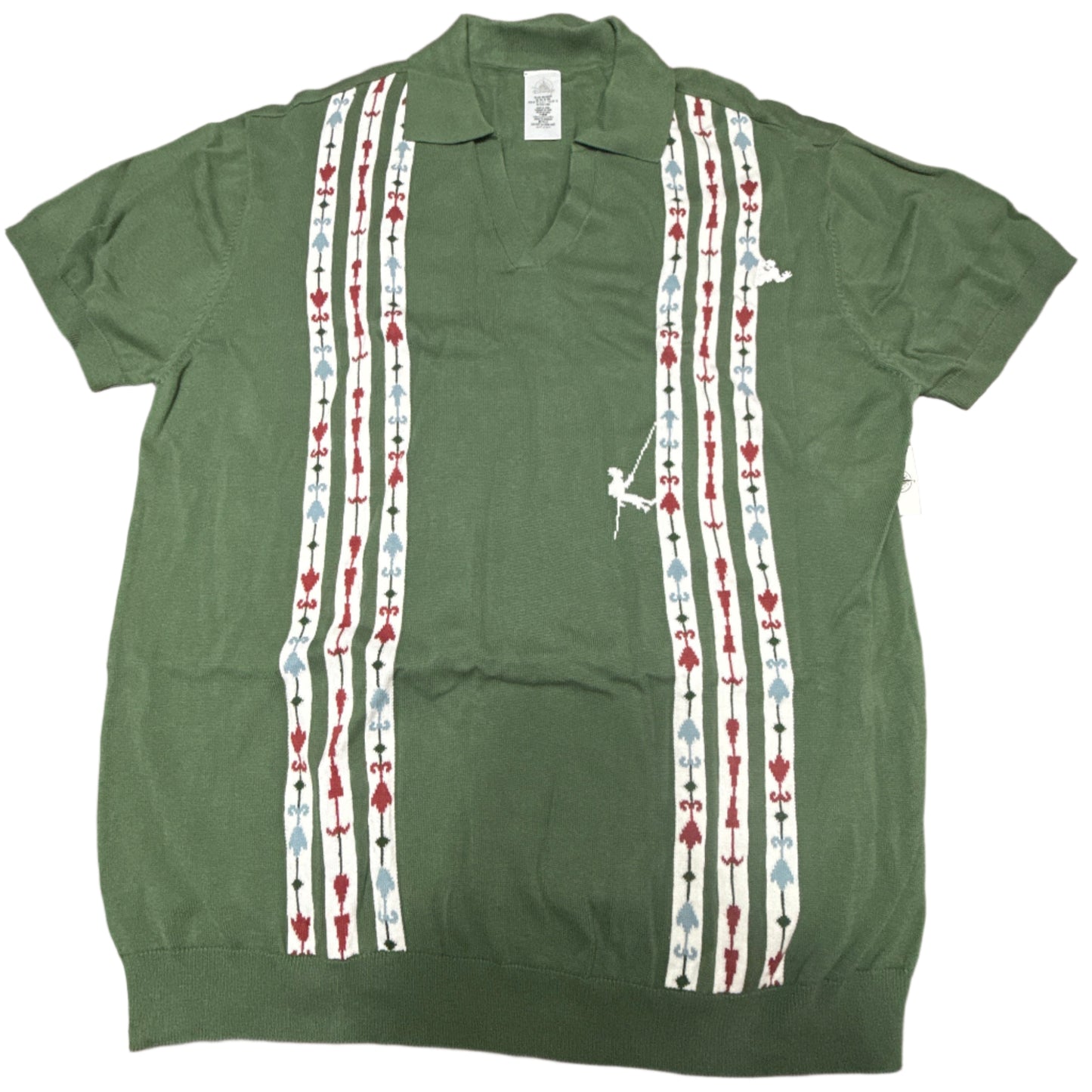 Disneyland Matterhorn Bobsleds Dress Shop Collared Knit Shirt - XXL