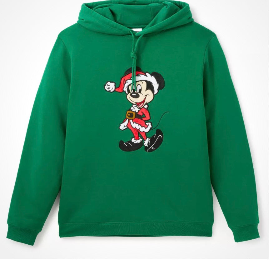 Disney Santa Mickey Pullover Hoodie XXL