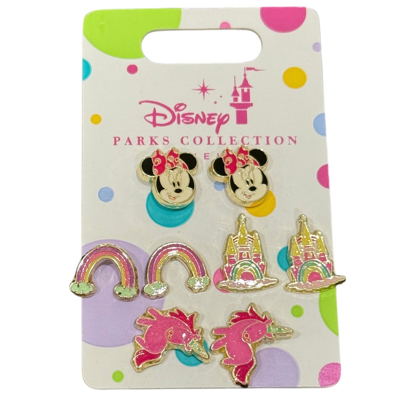 Disney Parks Minnie, Castle, Rainbow, Unicorn