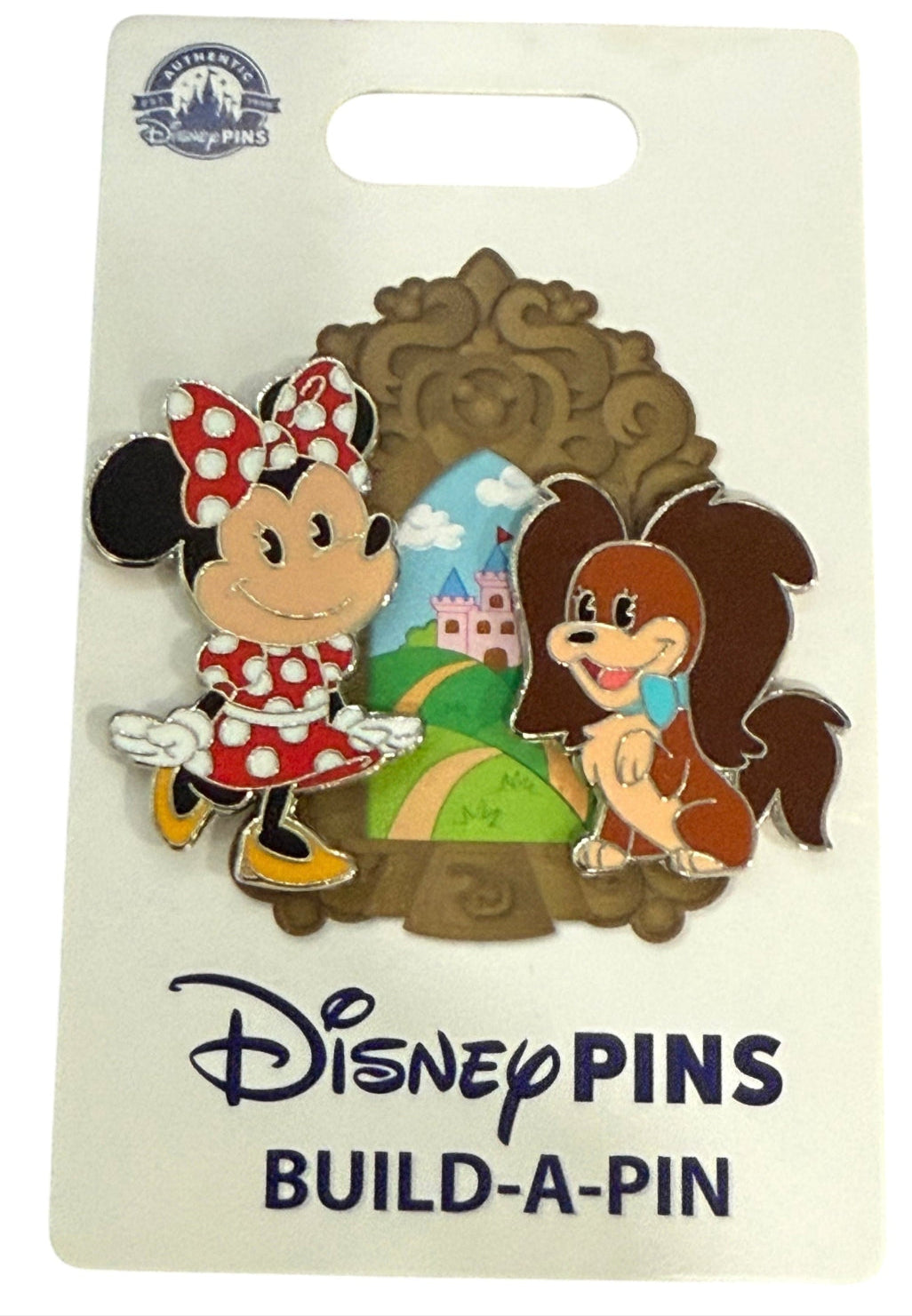 2024 Disney Parks Build A Pin 2 Pin Set Minnie & Fifi