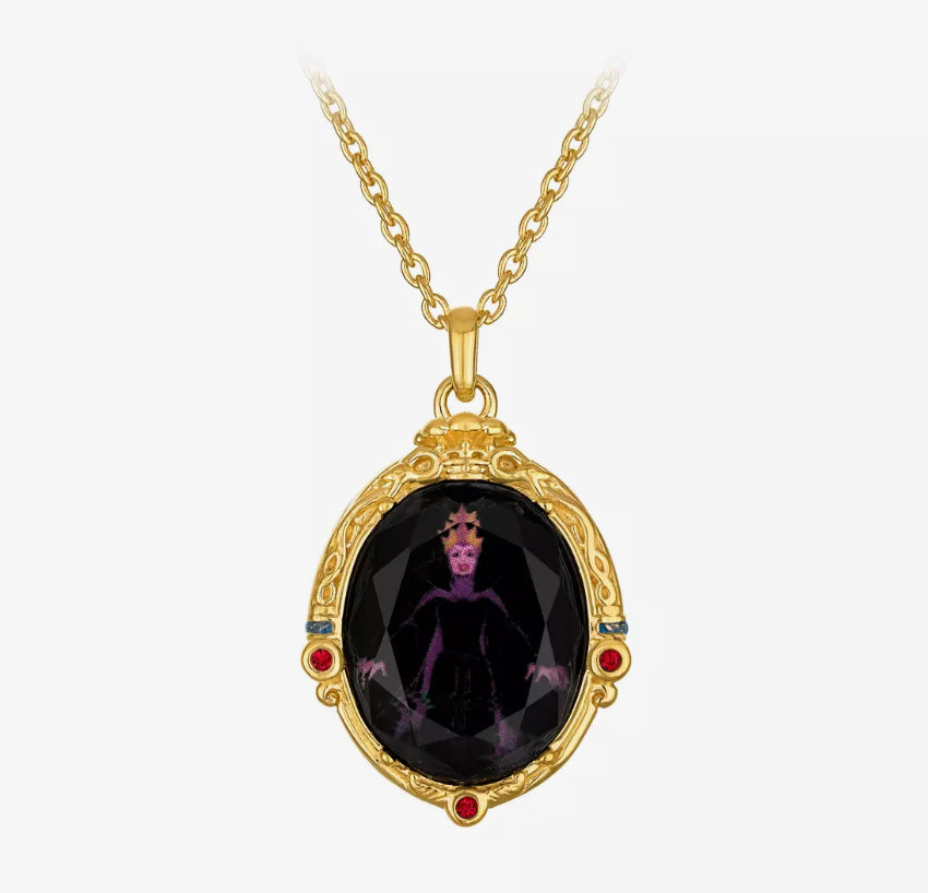 Disney Snow White Evil Queen Rebecca Hook Necklace