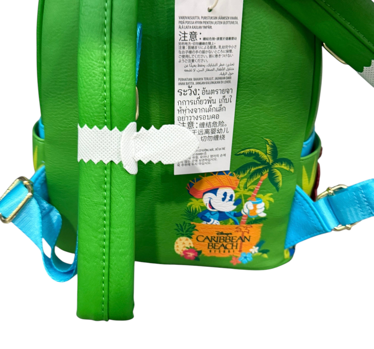 Disney Caribbean Beach Resort Mickey & Minnie Loungefly Backpack