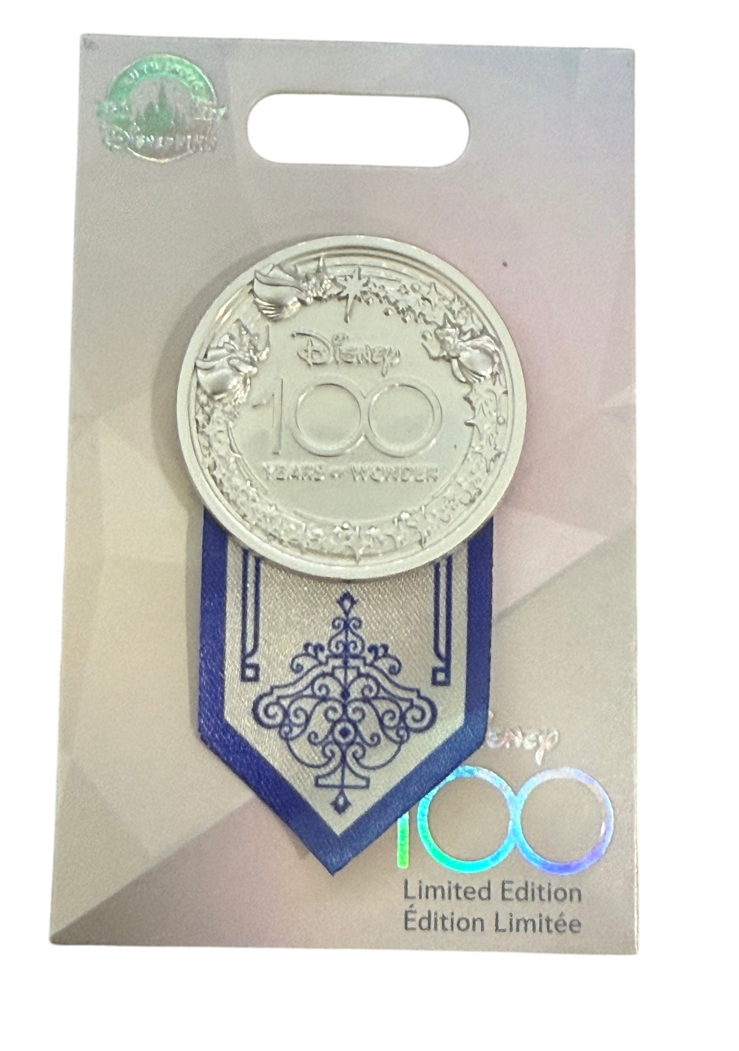 2023 Disney Parks 100 Years Of Wonder Medallion Sleeping Beauty Fairies LE Pin