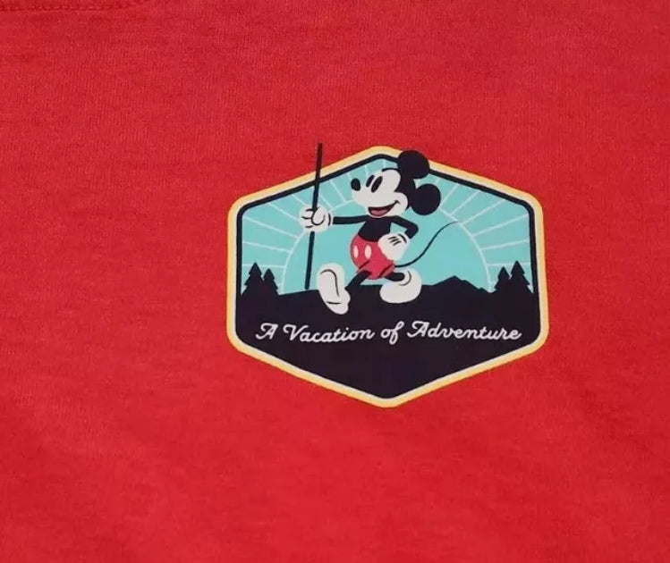 Disney Vacation Club Member Spirit Jersey Mickey Adventure DVC Large