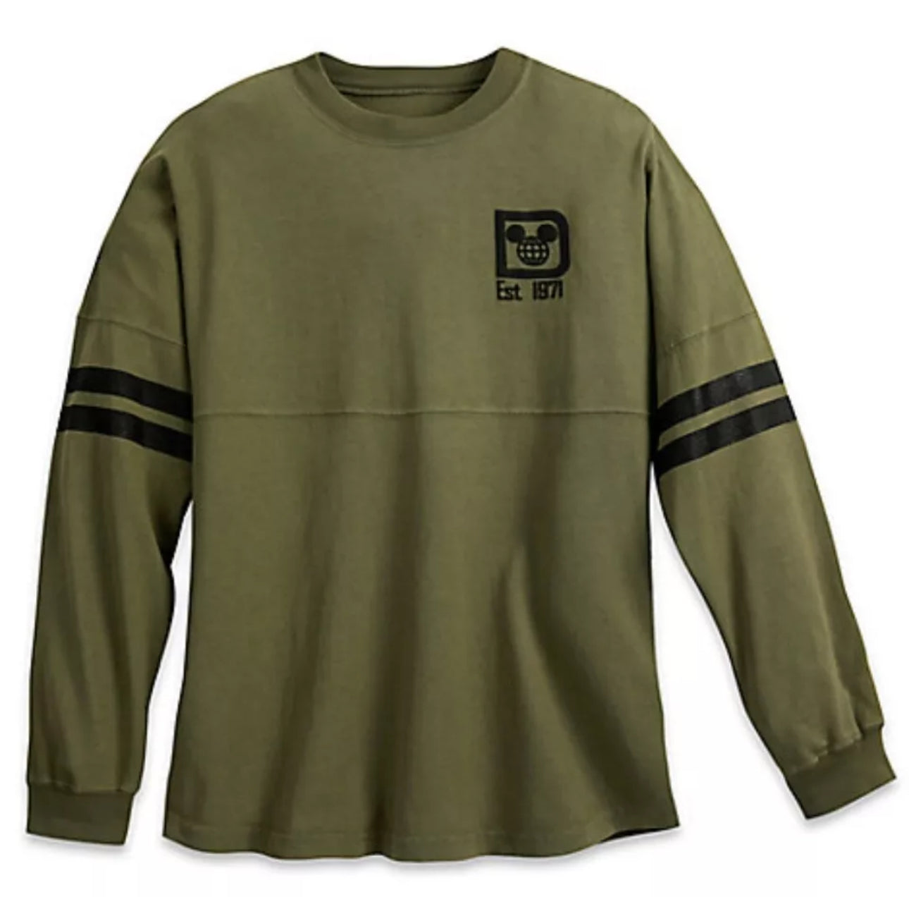 Walt Disney World Spirit Jersey Olive, Army, Green Medium
