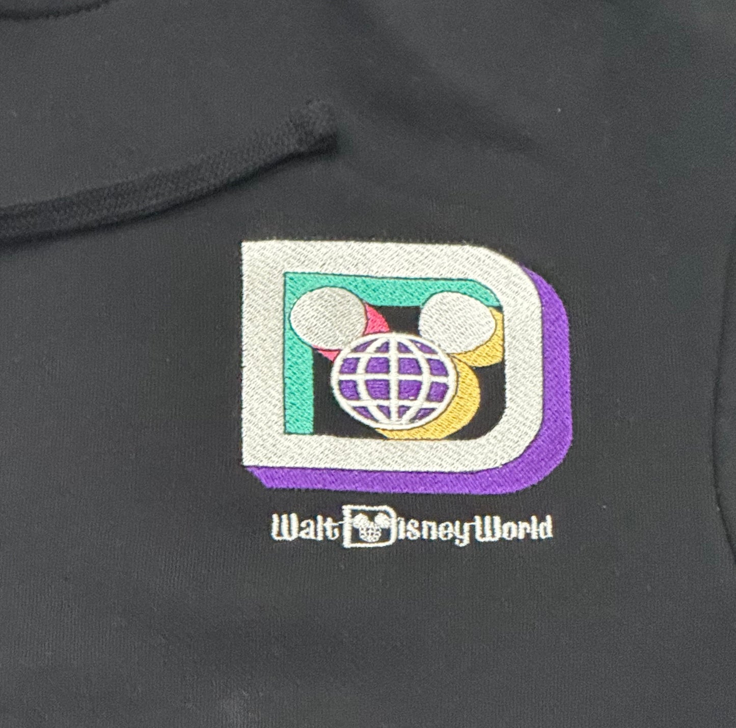 Walt Disney World Embroidered Retro Zip Up Hoodie