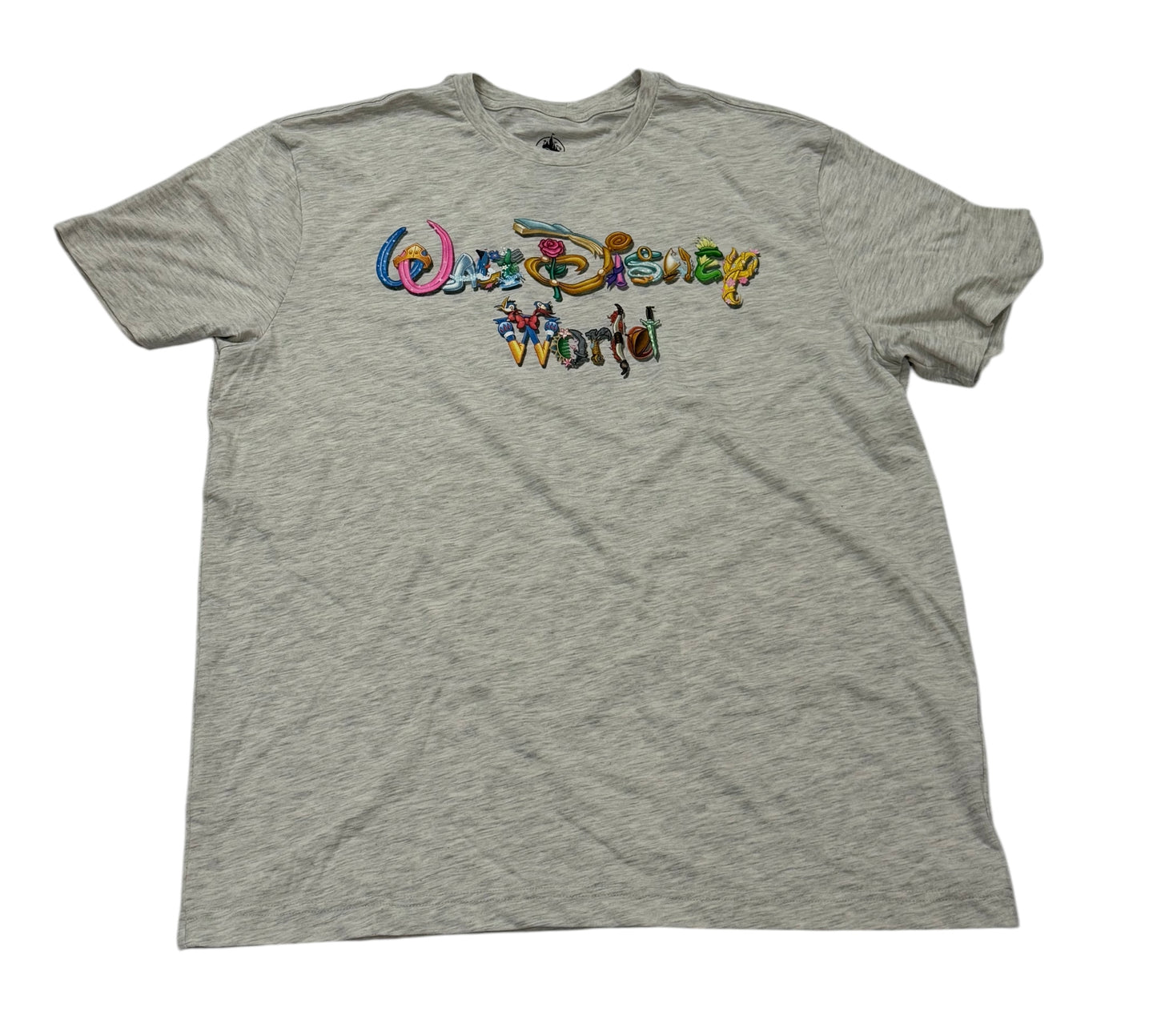 Walt Disney World Princess Letter Marquee Shirt Large