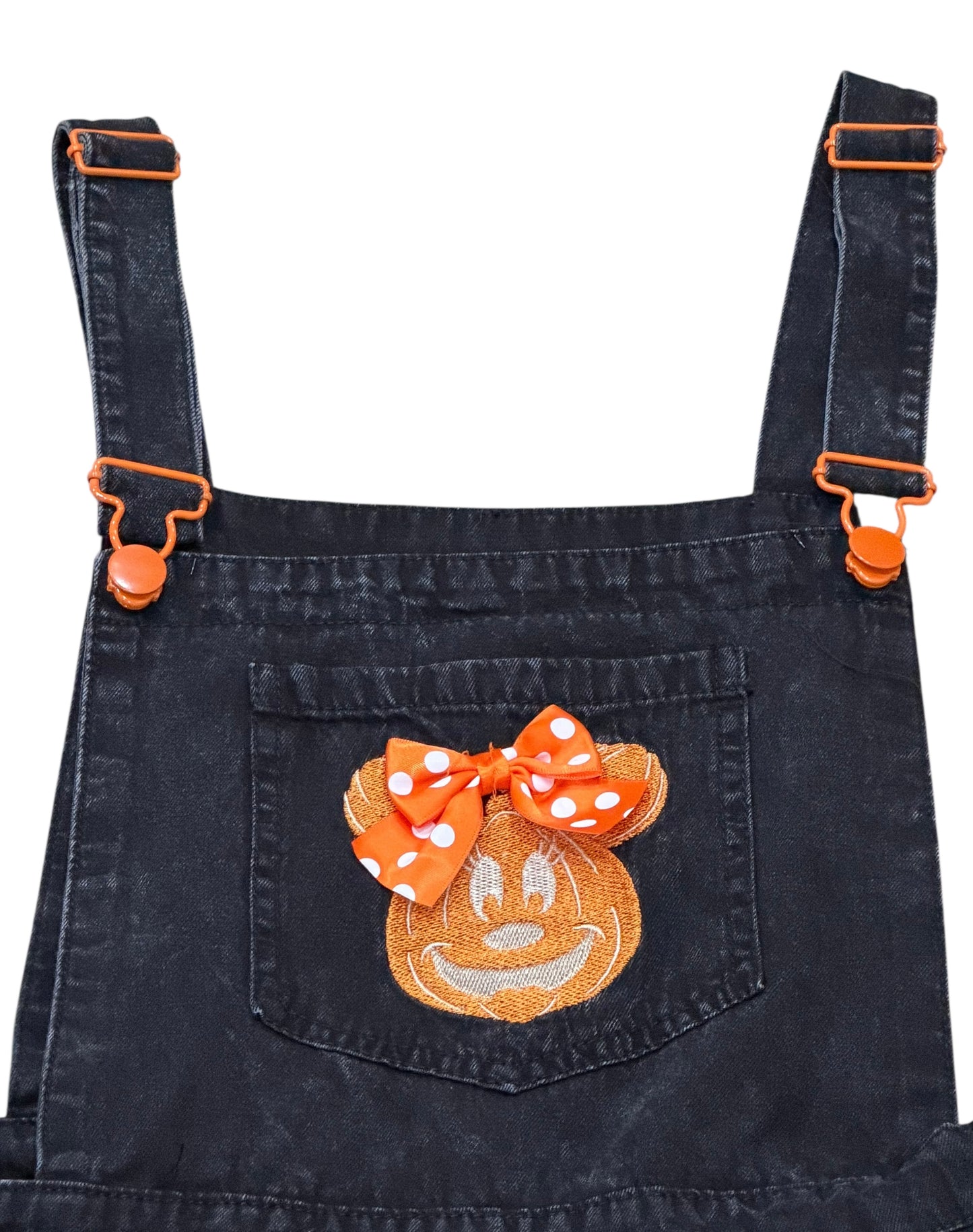 Disney Minnie Pumpkins Romper Overall Romper Dress Medium