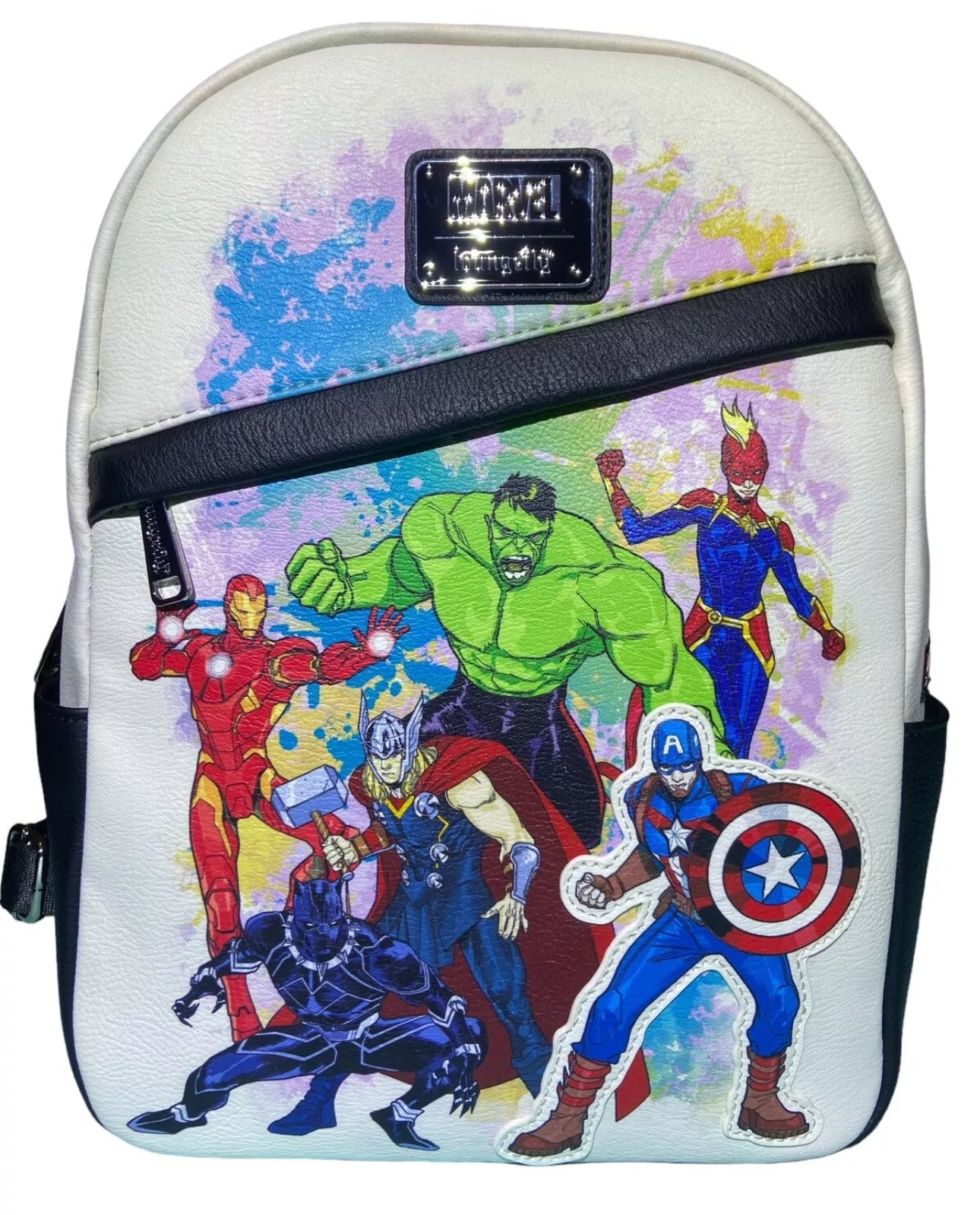 Disney The Avengers Marvel Loungefly Mini Backpack World of Treasures