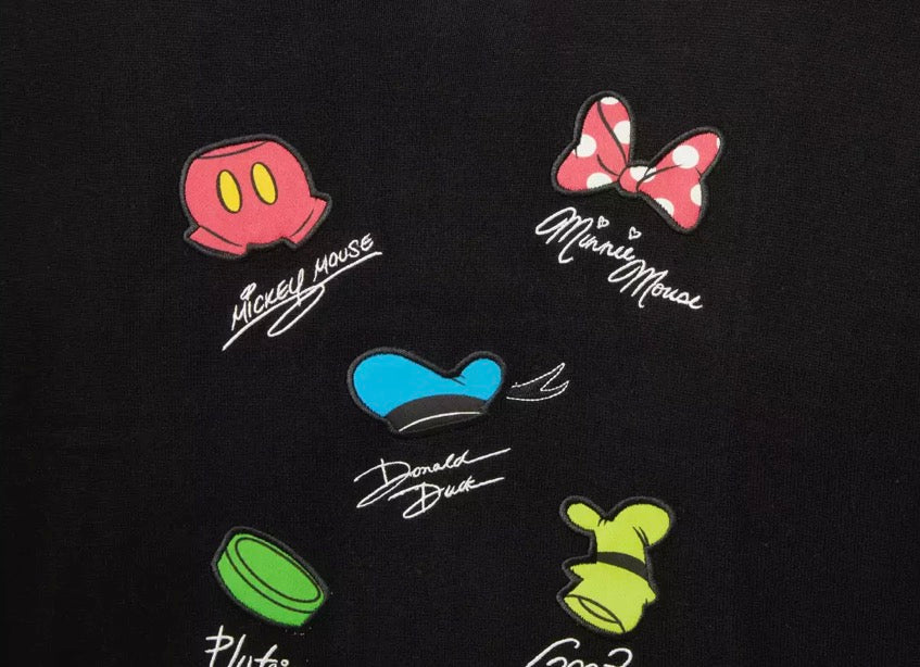 Disney Store Exclusive Signature Autograph Pullover Sweater