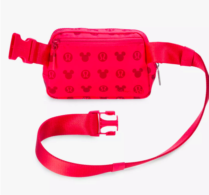 Disney Mickey Icon lululemon Everywhere Belt Bag-PINK RARE