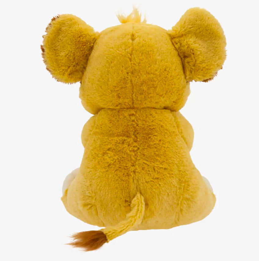 Disney Babies Simba Plush Lion King in Hood Swaddle Blanket