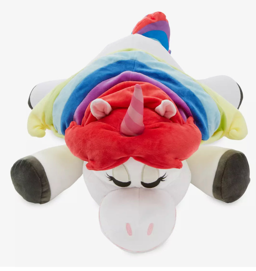Disney Inside Out Famous Rainbow Unicorn Cuddleez Plush-Large