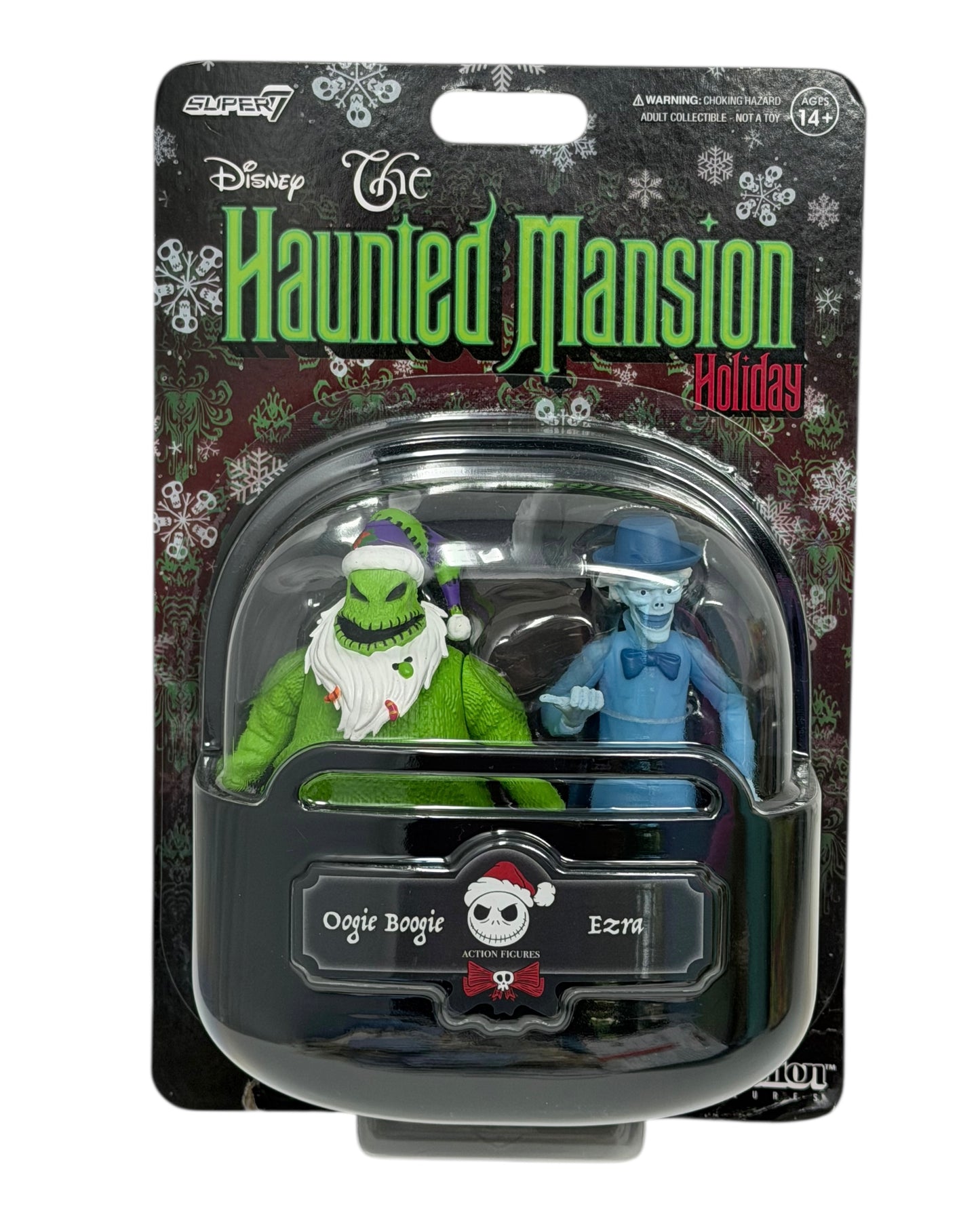 Disney Haunted Mansion Holiday Oogie Ezra Doom Buggy Figurine Nightmare Before Christmas