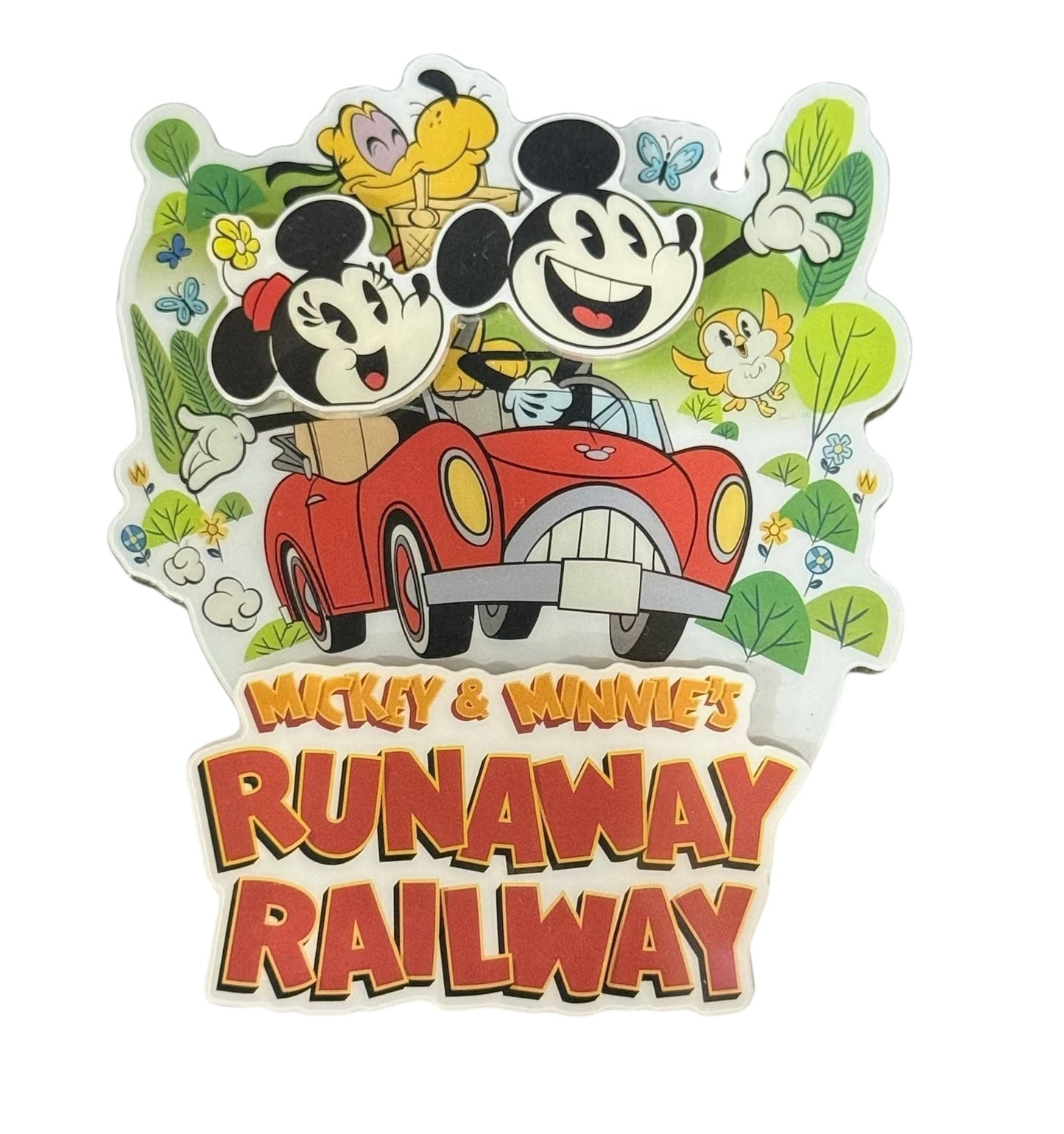 Disney Mickey & Minnie Runaway Railway Acrylic Magnet