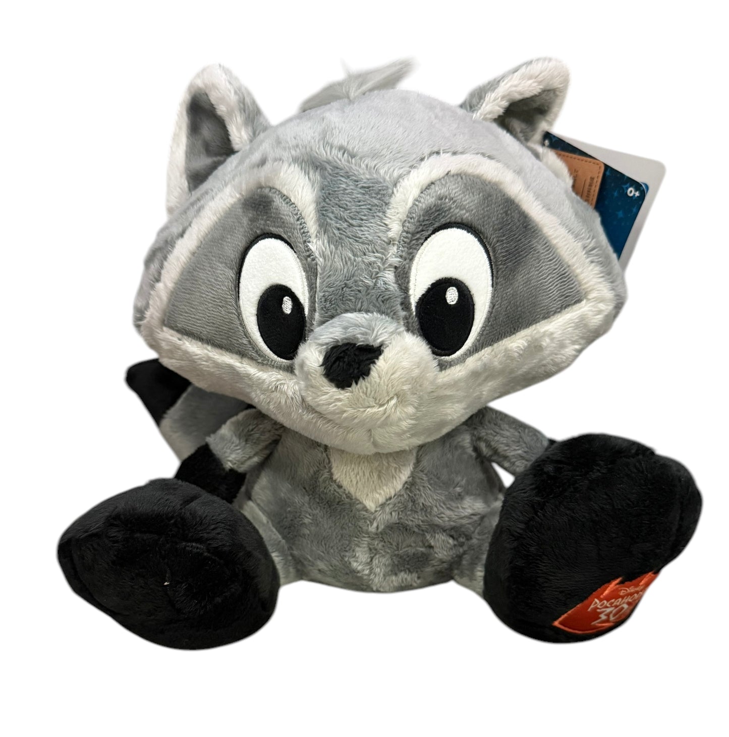 Disney Pocahontas 30 Years Meeko Big Feet Plush