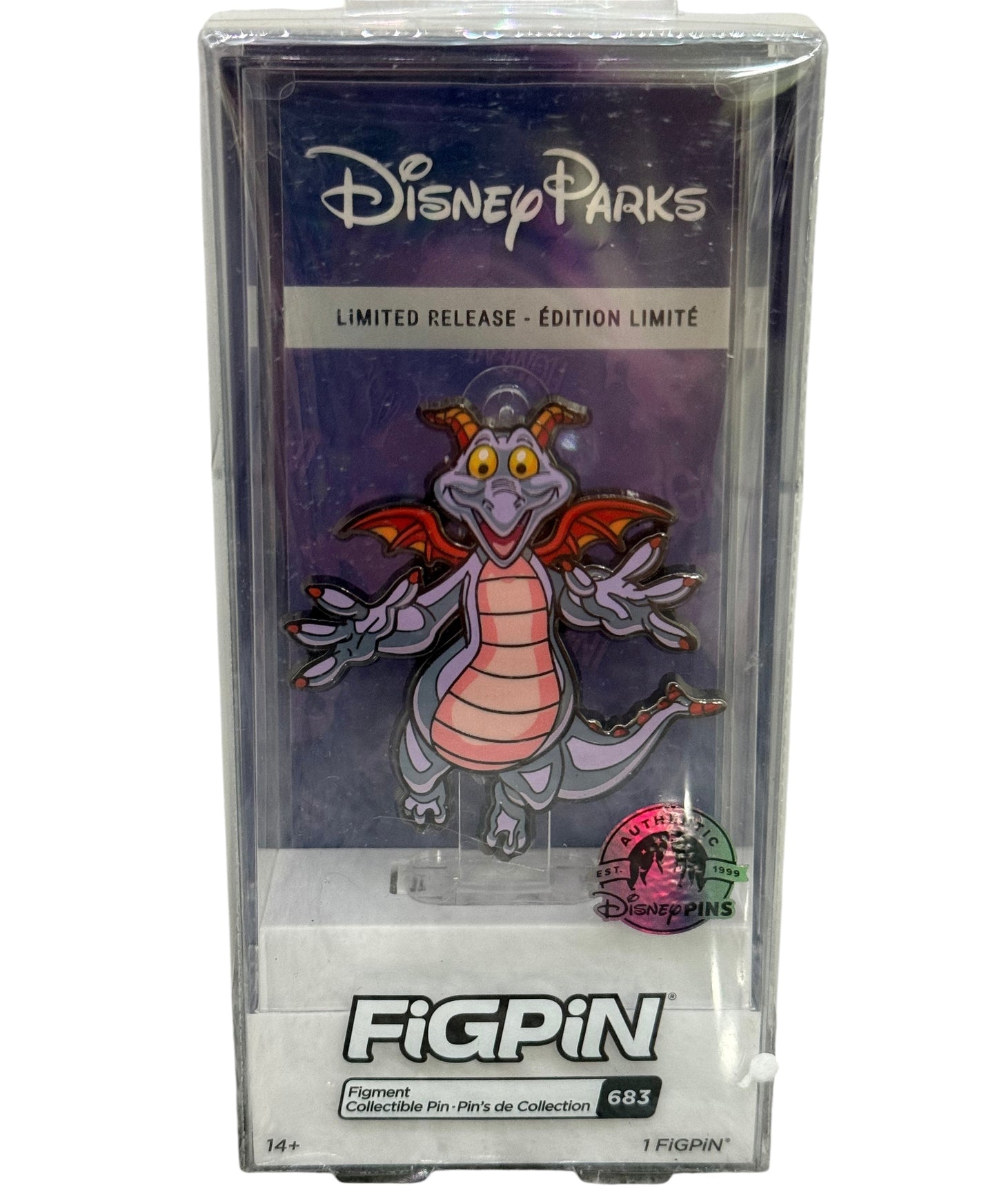Disney Parks Epcot Figment FigPin