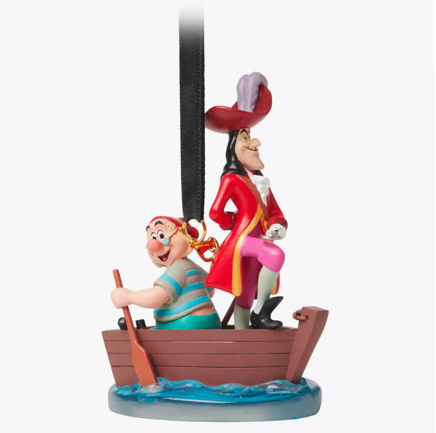 Disney Peter Pan Captain Hook Mr Smee Ornament – World of Treasures
