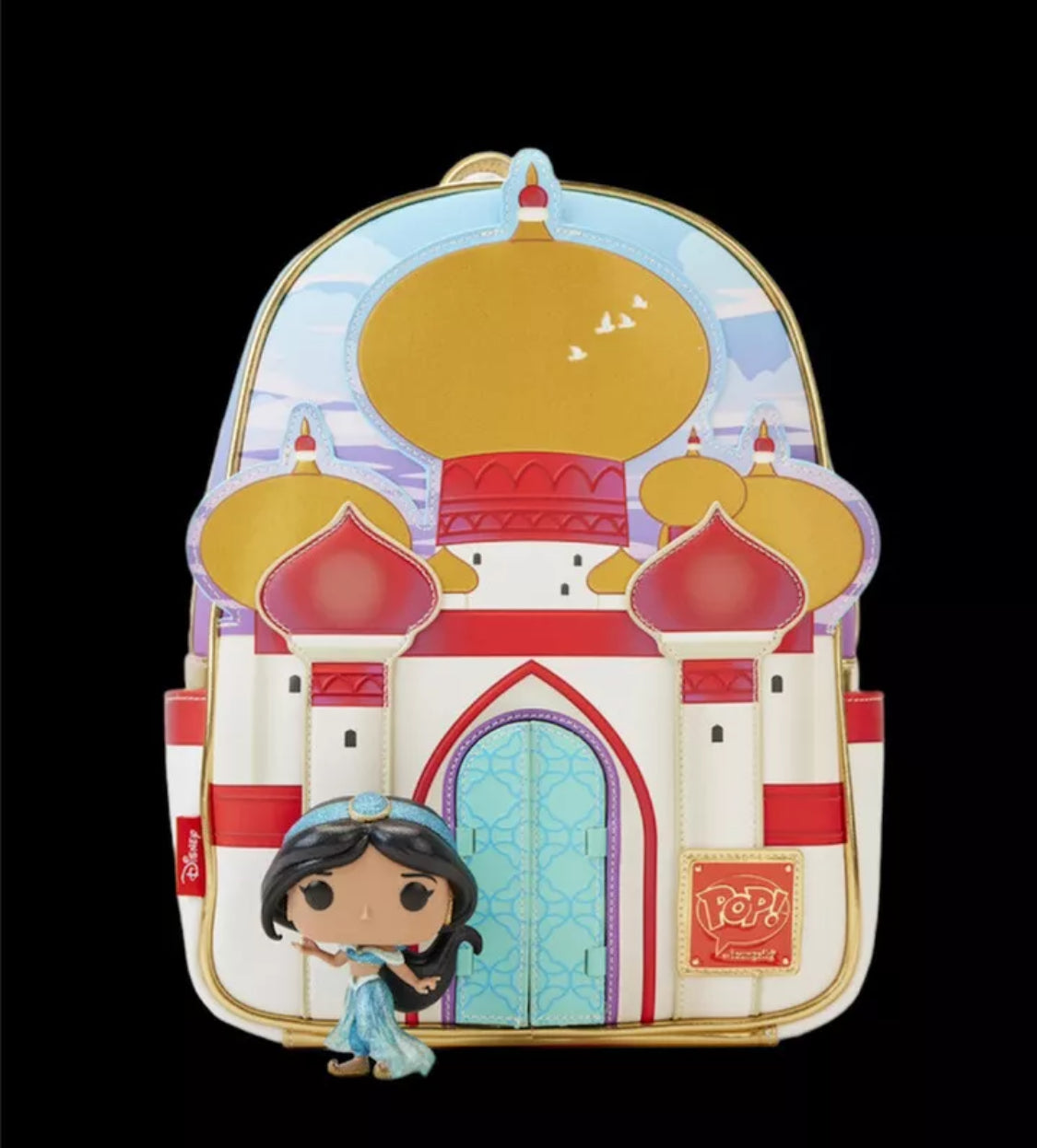 Loungefly Disney Aladdin Jasmine Castle outlet Series Mini Backpack NEW