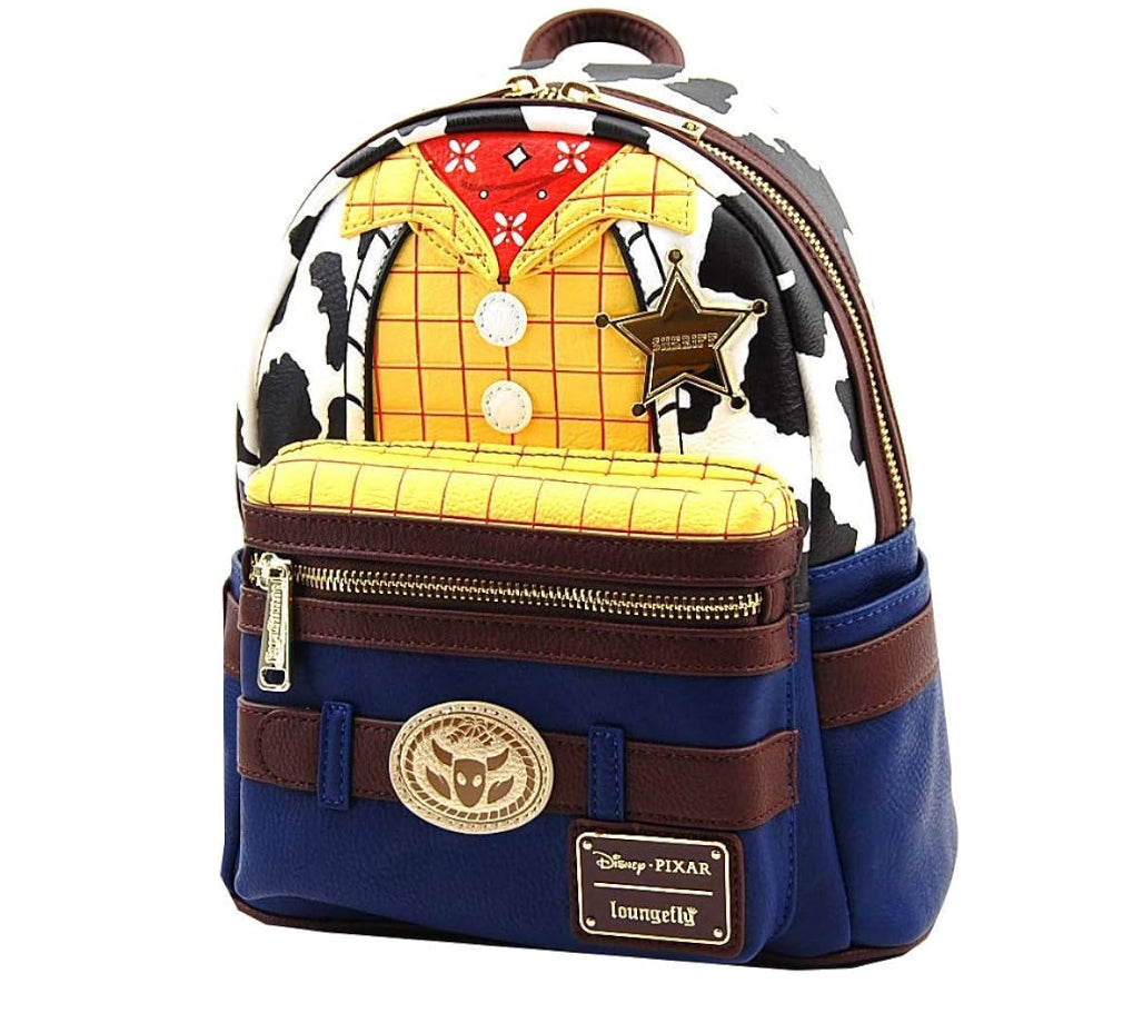Disney Toy Story Sheriff Woody Loungefly Backpack Purse-Retired