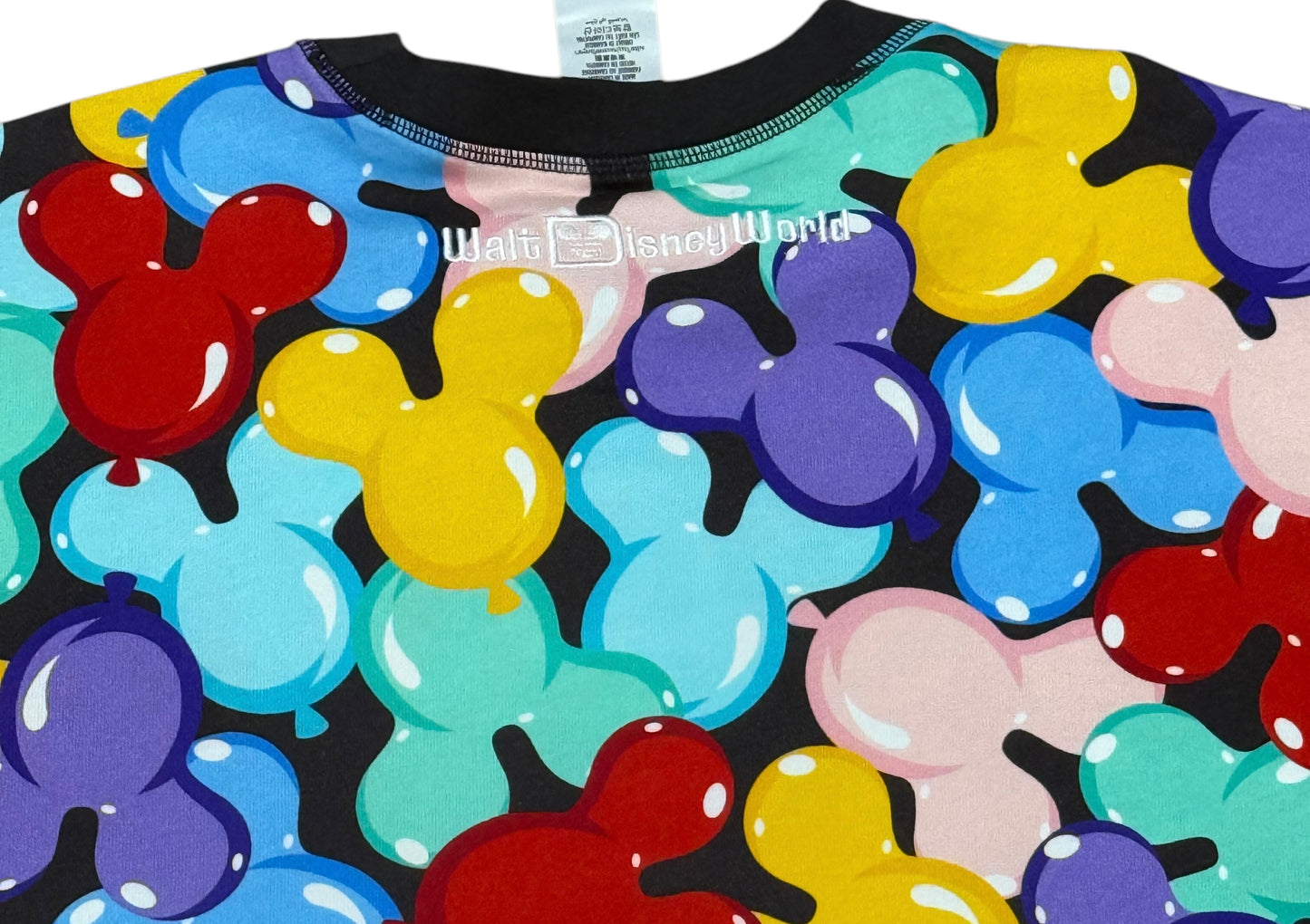 Walt Disney World Mickey Balloons Long Sleeve Shirt medium