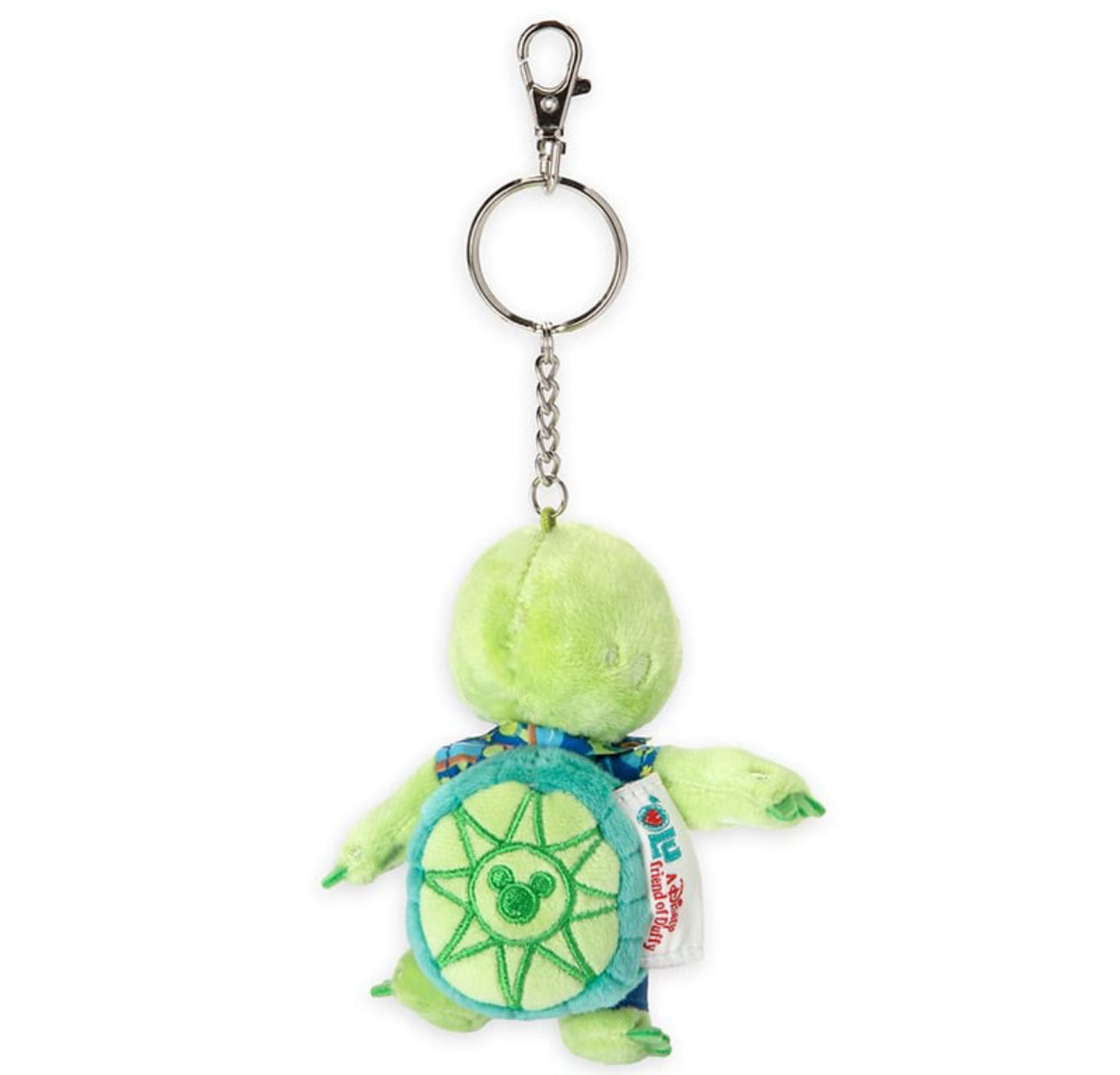 Disney Aulani Olu Mel Plush Dressed Keychain Clip-Blue Pants/Olu Shirt
