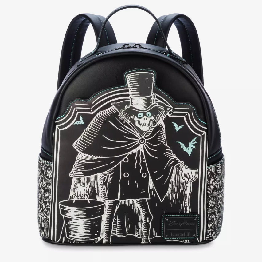 black disney loungefly mini backpack Disney Haunted Mansion Loungefly Mini Backpack – World of Treasures