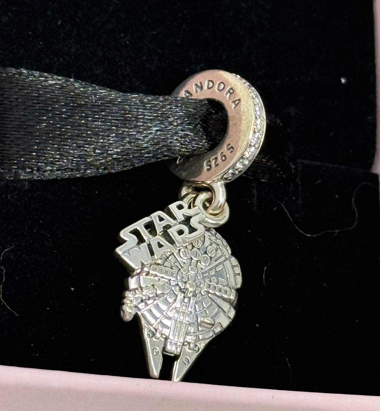 Disney Star Wars Millennium Falcon Pandora Charm Silver