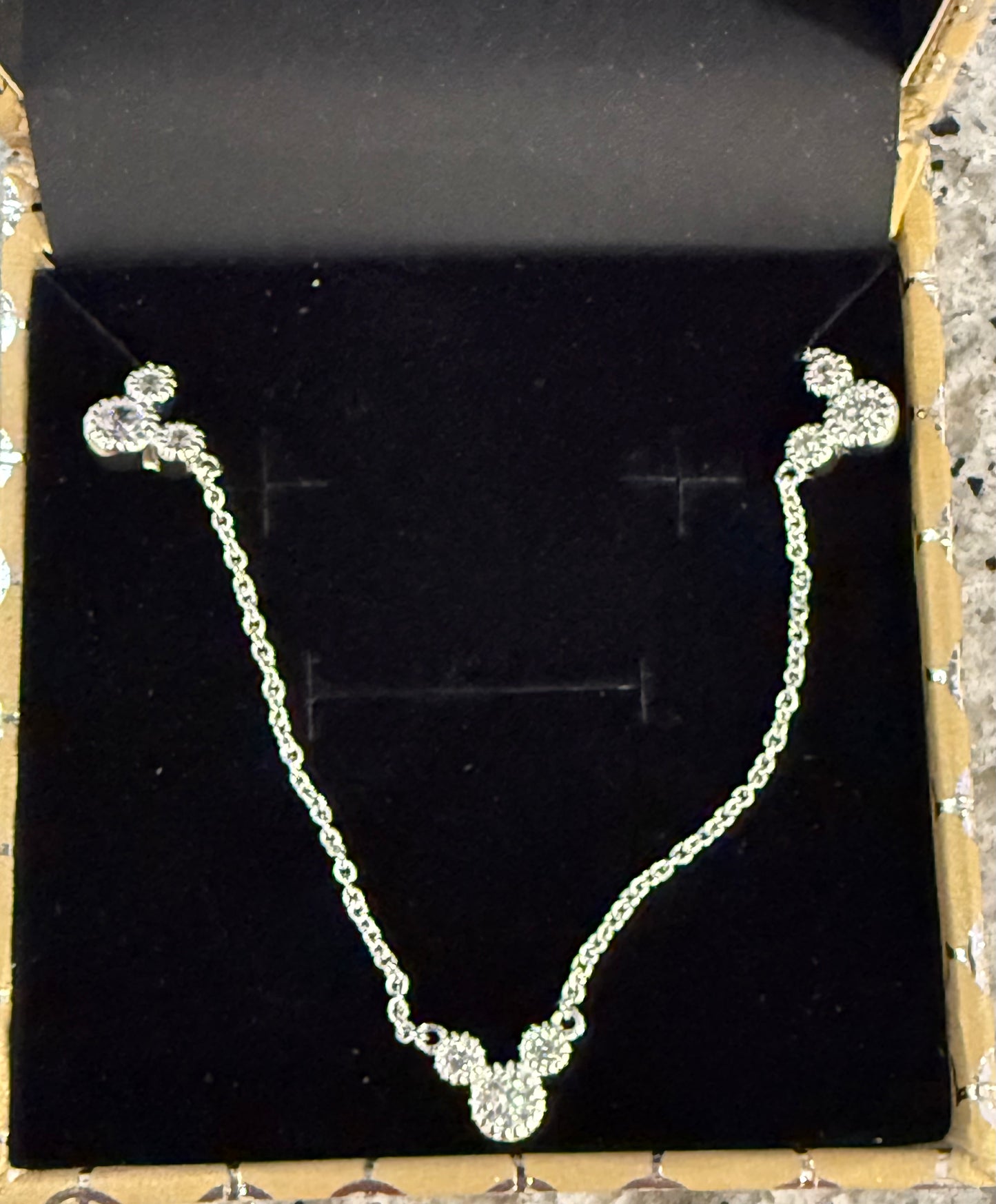 Disney Mickey Station Necklace by Rebecca Hook