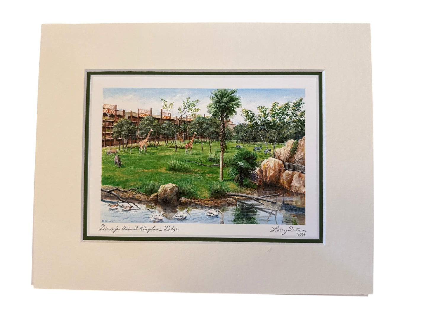 Disney Animal Kingdom Lodge - 8x10 print by Larry Dotson