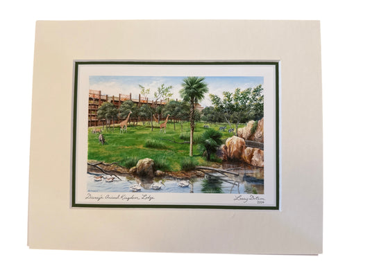 Disney Animal Kingdom Lodge - 8x10 print by Larry Dotson